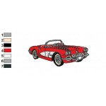 Classic Cars 22 Embroidery Design